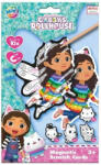 MGA Entertainment Set creativ cu 10 magneți de frigider tip răzuitor cu imagini pentru căsuța de păpuși Gabi (TT420717)
