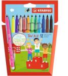 STABILO Stabilo: Trio A-Z set marker colorat 12 bucăți (378/1-12-01)