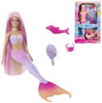Mattel Barbie: Păpușă sirenă care își schimbă culoarea cu accesorii - Mattel (HRP97) Papusa Barbie