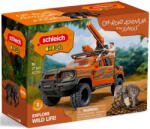 Schleich Schleich: Wild Life Aventura cu SUV set de joacă (42720) (SLH42720)