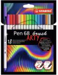 STABILO Stabilo: Pen 68 Brush ARTY set de 18 bucăți (568/18-21-20)