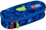 UNIPAP St. Right 3D Blocks Albastru penar oval 23cm (627217) Penar