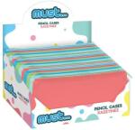 Luna Must: Penar din silicon de culoare vie, disponibil în patru variante, 20x10cm (000585641) Penar