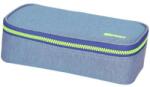 Spirit Spirit: penar oval culoarea jeans 23x10x5, 5cm (407161) Penar