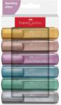 Faber-Castell Faber-Castell: 1546 Set de 6 markere de evidențiere metalice (254676)