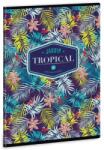 Ars Una Ars Una: Tropical Lilly Flower caiet cu pătrățele A5 40 file (93149457)
