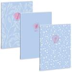 Ars Una Ars Una: Soft Touch Skyblue Spring extra capse caiet cu puncte A4 (53102447)