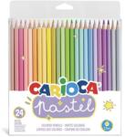 CARIOCA Pastel creioane colorate 24 bucăți set - Carioca (43310)