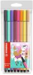 STABILO Stabilo: Pen 68 lamă set 8 bucăți colorat (68/03-8-11)