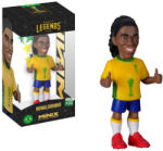 MGA Entertainment Figură de acțiune fotbalist, 12 cm - Legendele Cupei Mondiale Brazilia Ronaldinho în tricoul cu numărul 10 (MNX24896) Figurina
