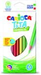 CARIOCA Carioca: Tita creion colorat triunghi 12 bucăţi (42786)