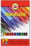 ICO ICO: Progresso creion pastel 12buc Koh-I-Noor (7140095001-002239)