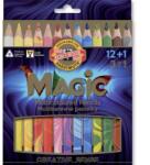 ICO Ico: Koh-I-Noor Magic set de creioane colorate groase în formă de triunghi (7140094003-248606)