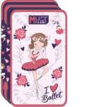 Luna Luna: Etui cu trei compartimente, complet echipat, I Love Ballet (000586736) Penar