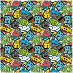 Cardex Hârtie de împachetat cu model Green BOOM 100x70cm (41796)