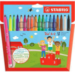 STABILO Stabilo: Trio A-Z set marker colorat 18 bucăți (378/1-18-01)
