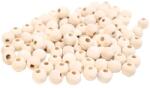 Playbox PlayBox: Mărgele din lemn natural de 10mm, pachet de 100 bucăți (2470195)