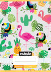 Nebulo Nebulo: Caiet simplu format A5, 20-32 file, copertă cu model de tucan imprimat, capsat (SI-CM-A5-22346131)