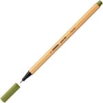 STABILO Stabilo: Point 88 marker cu vârf fin, verde noroi (88/37)
