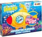 CRAZE Inkee: Calendar advent cu jucării de baie (INK-43158)