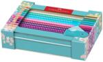 Faber-Castell Faber-Castell: Set de creioane colorate Sparkle - cutie metalică decorativă cu 20 de bucăți (201641)