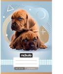 Nebulo Nebulo: Caiet pătrățel cu model de doi câini A/5 27-32 (NR-AM-A5-12347070)