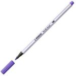 STABILO Stabilo: Pen 68 brush, marker cu vârf pensulă în culoarea violet (568/55)