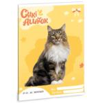 Ars Una Ars Una: Animale drăguțe - Caiet pătrățel cu pisică de pădure norvegiană A/5 27-32 (53634290)