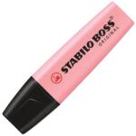 STABILO Stabilo: BOSS Original evidențiator de text pastel roz, 2-5 mm (70/129)