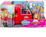 Mattel Barbie: set de joacă cu mașină de pompieri Chelsea - Mattel (HCK73) Papusa Barbie