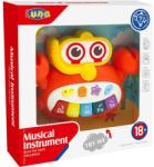 Luna Sintetizator pentru bebeluși în formă de crab, instrument muzical de jucărie (000621843)