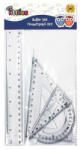 Luna Set de rigle 4 bucăți 20cm (000646118)