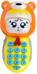 Magic Toys Telefon de jucărie amuzant pentru bebeluși, disponibil în două variante, cu sunete și lumini (MKM514372)