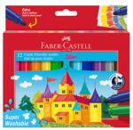 Faber-Castell Faber-Castell: Set de 12 markere Jumbo lavabile (154311)