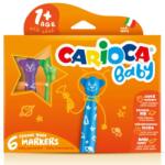 CARIOCA Carioca: Marker colorat ursuleţi set 6 bucăţi care se poate spăla (42815)