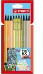 STABILO Stabilo: Pen 68 set de 10 bucăți (6810-22)