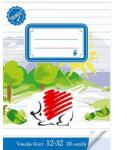 ICO ICO: SUNI caiet cu linii pentru clasa a 3-a A5 12-32 (7500050006-550747)