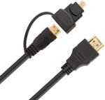 FEELWORLD Cablu video Feelworld HDMI la Micro/Mini HDMI 2 in 1, 1m