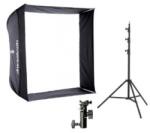 Westcott Kit lumina Westcott Apollo pentru blitz cu softbox 70x70cm si stativ