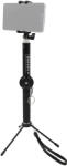 Caruba Selfie Stick Caruba Large Bluetooth cu suport telefon, negru