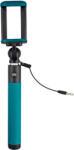 Caruba Selfie Stick Caruba Plug & Play 18.5-80cm pentru smartphone, albastru