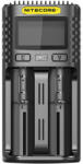 NITECORE Incarcator Nitecore UMS2 Pro cu 2 sloturi pentru acumulatori AA/AAA Incarcator baterii