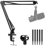FEELWORLD Suport microfon Feelworld brat articulat de birou cu clema, 1.5kg