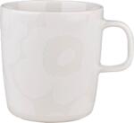 Marimekko Cană Unikko 400 ml, alb (072584)