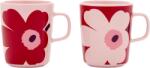 Marimekko Cești Juhla Unikko 250 ml, 2 buc (076145)