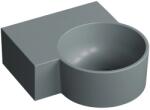 Omnires Ovo M+ 33x34 cm left matt ash gray (OVO335UWLAG)