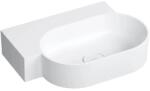 Omnires Ovo M+ 55x38 cm left matt white (OVO555UWLBM)