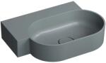Omnires Ovo M+ 55,5x38 cm left matt ash gray (OVO555UWLAG)