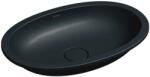 Omnires Shell M+ 54x34 cm matt black (SHELL540UPBLV)