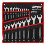 Berger csillag-villáskulcs készlet 20 részes 040201-0388 (6-32mm crv)